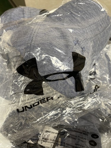 SOMBRERO UNDER ARMOUR PARA MUJER ELEGANTE Y SUAVE JASPEADO PLAY UP-AZUL MARINO HT-905145-RPHK $25 - Imagen 12 de 12
