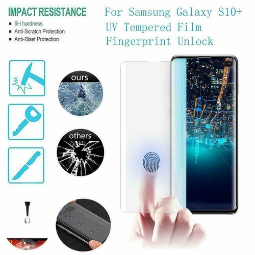 Pour Samsung Galaxy S20 S21 FE S22 Plus Verre Trempé Ultra UV Protection écran - Photo 3 sur 15