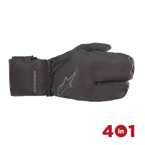 Guanti in pelle resistenti all'acqua Alpinestars 365 4 in 1 moto - L - Foto 3 di 6