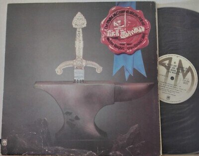 RICK WAKEMAN THE MYTHS AND LEGENDS OF KING ARTHUR... 1975 A&M REC. L35496 AUS LP