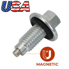 Tapón magnético de drenaje de aceite y junta para camionetas Chevorlet GMC Hummer Ford Lincoln