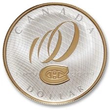 2009 Canada RCM - Montreal Canadiens - 100th Ann. - Proof Sterling Silver Coin!!