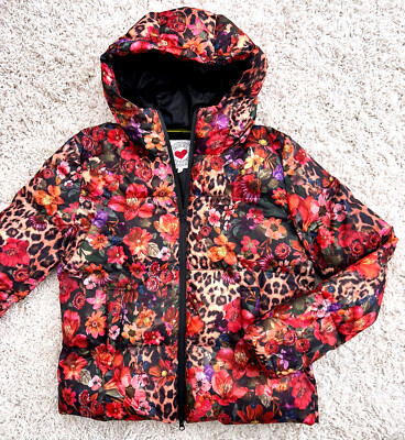 Jacke Steppjacke Frogbox Gr.36 Pufferjacke gesteppt warm gefüttert Kapuze