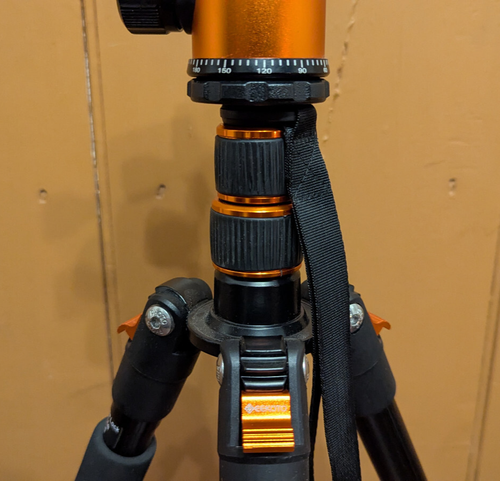 Geekoto AT24Pro 77" treppiede compatto in alluminio con testa a sfera 360 gradi e borsa per il trasporto - Foto 4 di 10