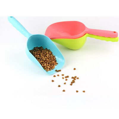 1Pc Pet Feeding Shovel Cat Food Scoop Cat Dog Spoon Plastic Shovel Pet Feeder