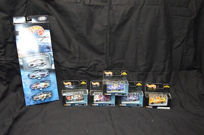 hot wheels (5) 2000 track edition plus 4 pack commemorative, new in box
