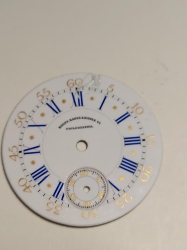 PATEK PHILIPPE BAILEY BANKS BIDDLE Philadelphia Full Jewels Swiss Pocketwatch - Picture 9 of 18