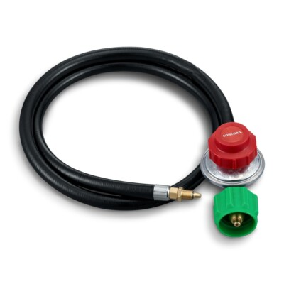 #ad CONCORD 4 ft 0 30 PSI High Pressure Rubber Adjustable Regulator Hose M F $19.98