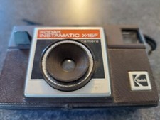Kodak Instamatic X-15F Vintage Point  Shoot Film Camera.