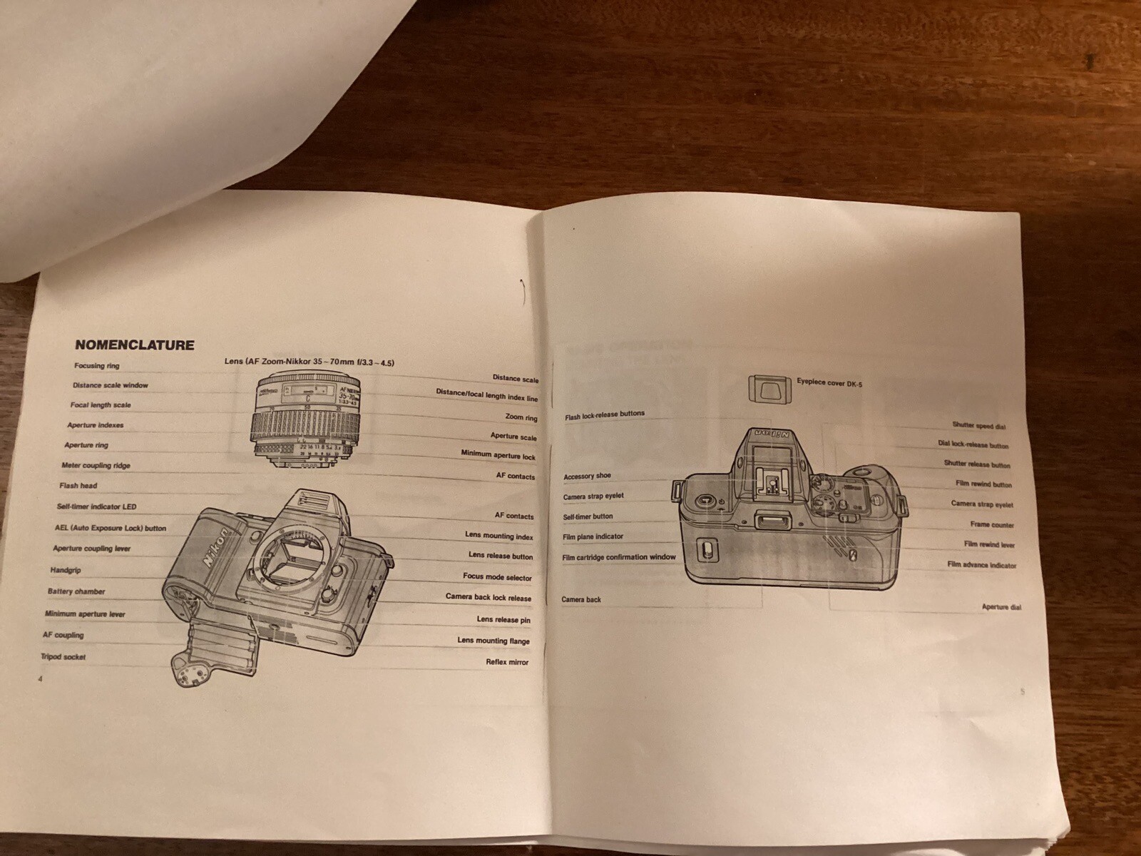 Nikon EM 35mm film camera w 50mm f1.8 SeriesE lens eBay