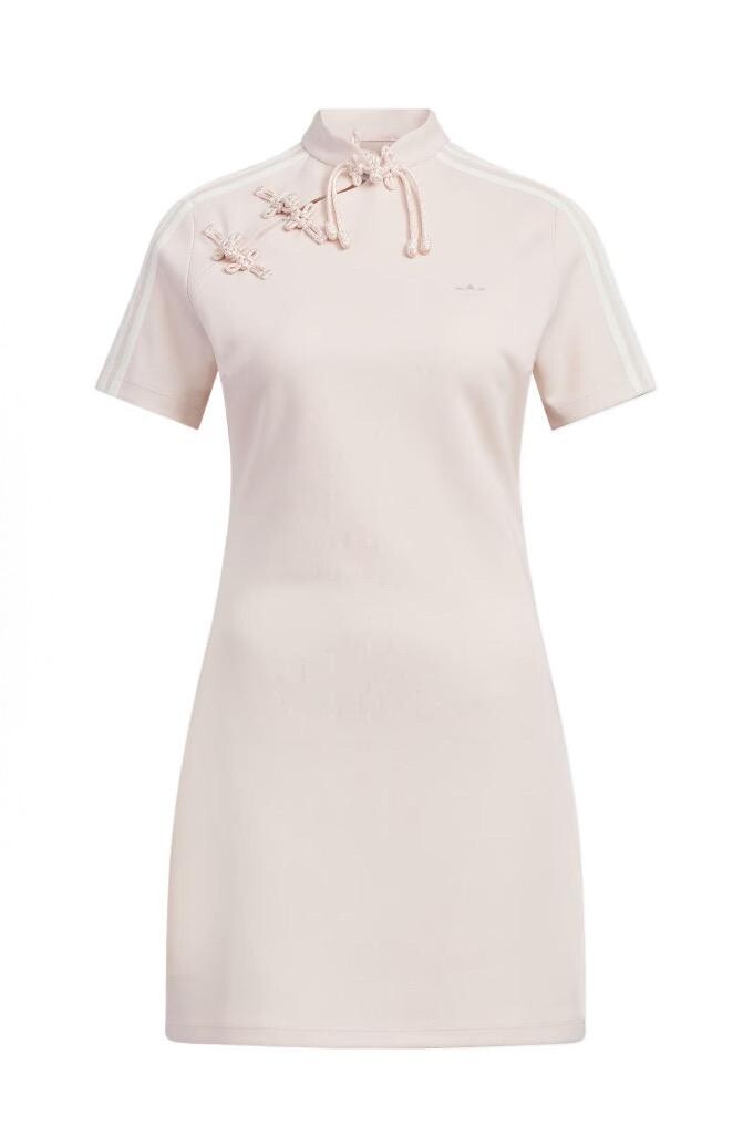adidas Originals半袖ワンピース ピンク KB6410 Sサイズ Adidas Originals Short Sleeve Women T-shirt Dress Pink