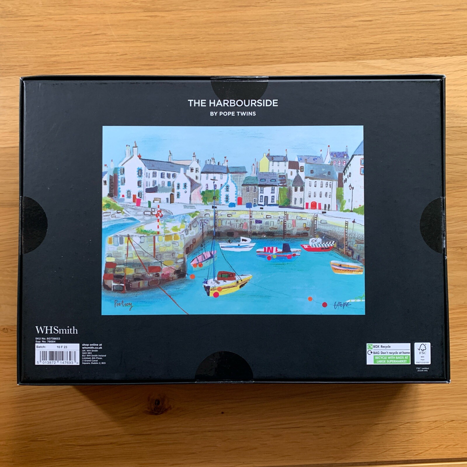 WH Smith The Harbourside 1000 Piece Jigsaw eBay