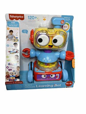 Fisher-Price GTJ60 4-In-1 Ultimate Learning Bot - Multi Color