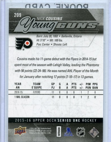 2015-16 Upper Deck Young Guns pick what you need!!! - Picture 15 of 185