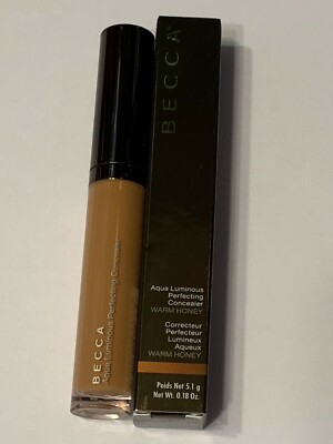 NEW BECCA AQUA LUMINOUS PERFECTING CONCEALER  WARM HONEY 5.1 G / 0.18 FL OZ