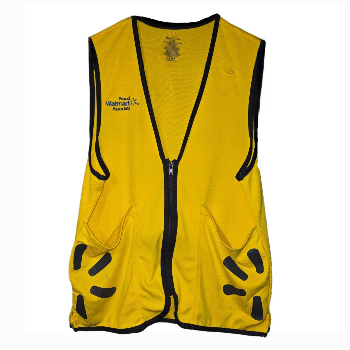 Walmart Employee Unisex Size Small Yellow 