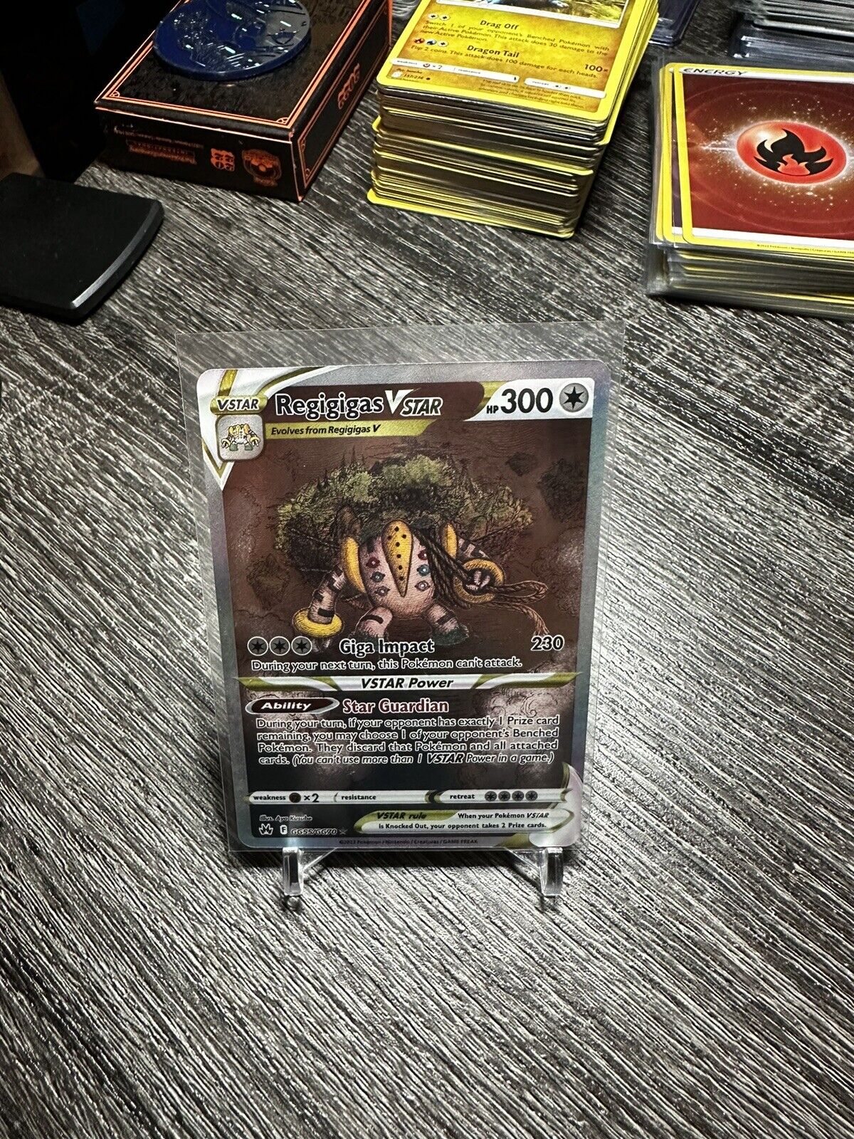 Regigigas VSTAR - Crown Zenith Pokémon card