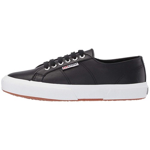Zapatilla deportiva Superga 2750 Nappa para mujer (negro/blanco) talla 8 39 EUR - Imagen 3 de 7