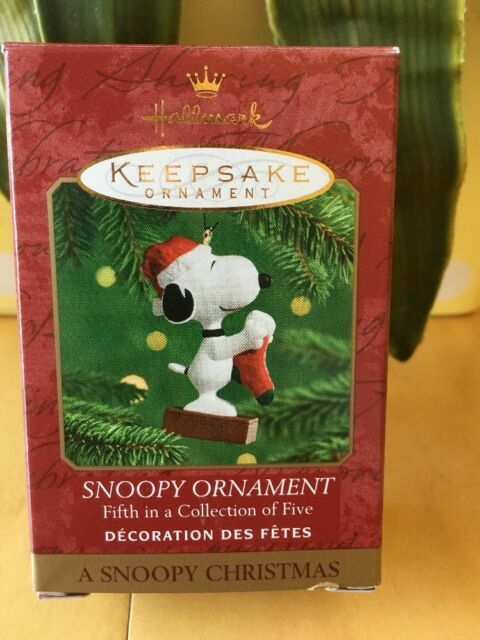 NIB Hallmark Keepsake Christmas Ornament Linus 1999 4th in Series Handcrafted