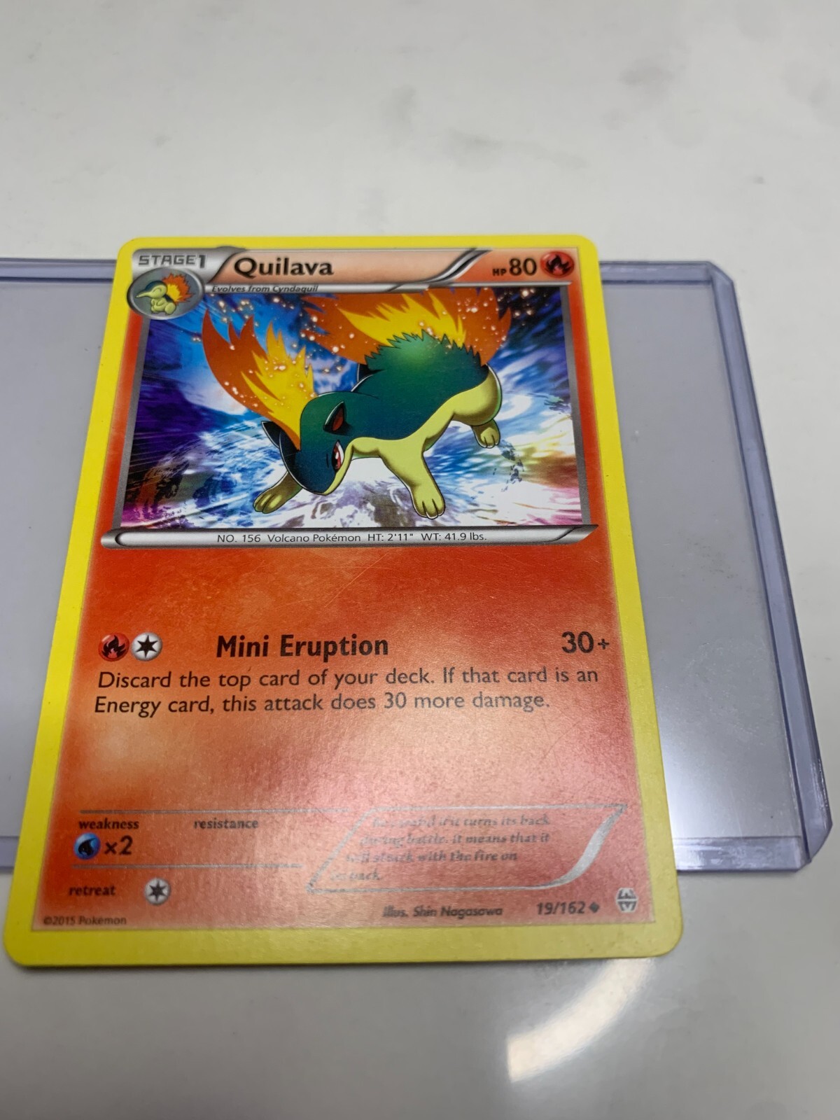 Quilava 19/162 Breakthrough Regular *Smoker’s Collection*