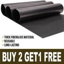 Non-Stick Heat-Proof BBQ Mats - Grill Mat Oven Bottom Liner Sheet Roll.