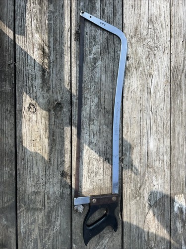 Vintage Hook-Eye NEVER SOLD Meat Bone Saw 6RF - 25" blade