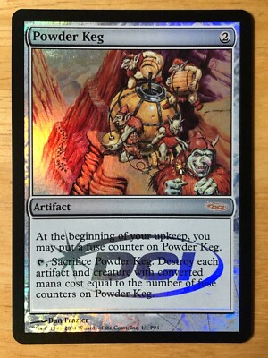 FOIL Powder Keg English Judge Promo mtg SP | eBay