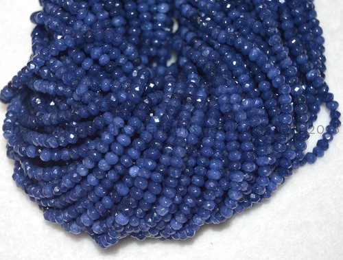 2x4mm Natural Faceted Multicolor Gemstone Rondelle Abacus Loose Beads 15" - Picture 53 of 64