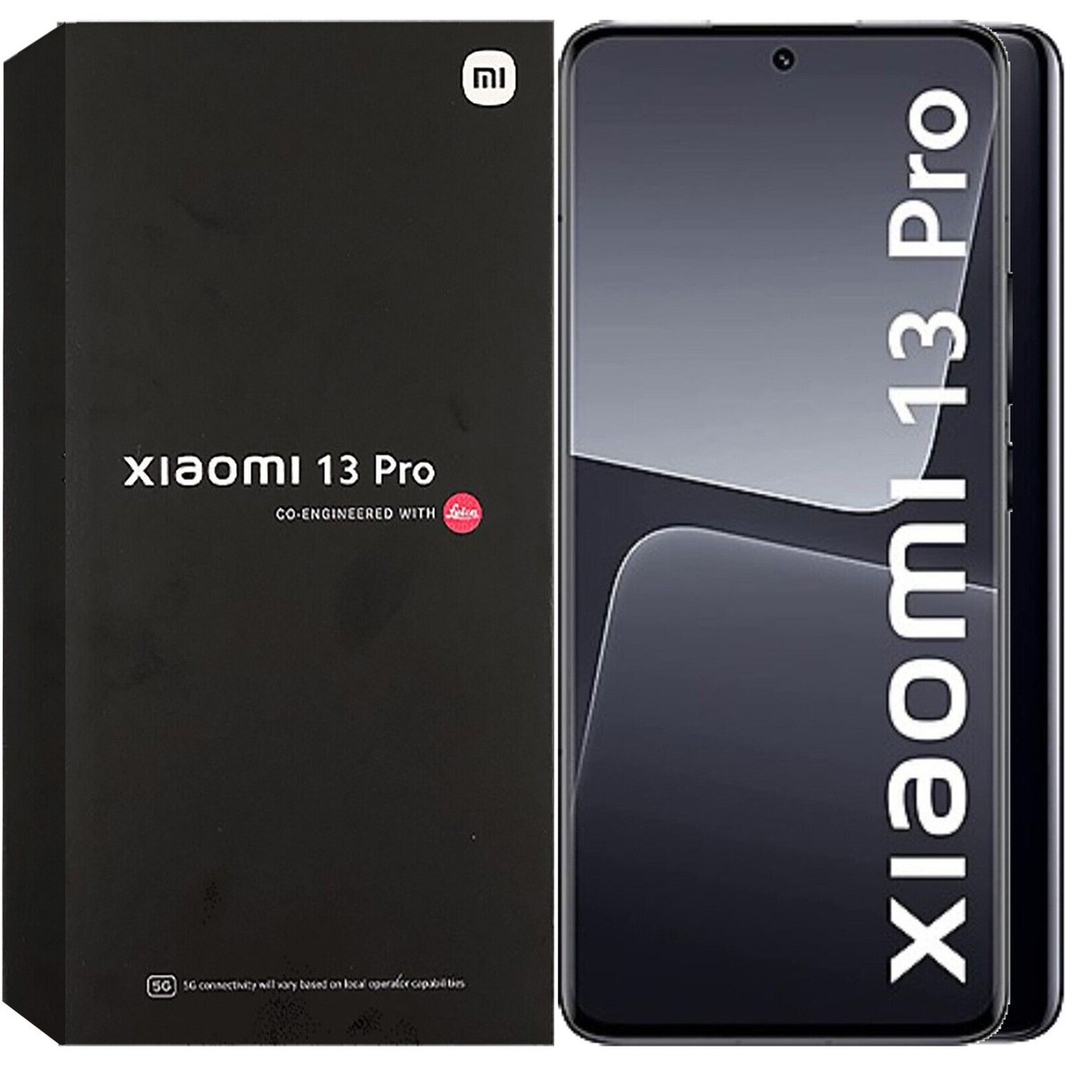 お得セット 5G Pro 13 Xiaomi Ceramic Factory Dual-Sim 12GB + 256GB Black スマートフォン本体