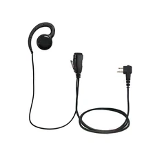 1.5 Wire C-Shape Swivel PTT Mic Earpiece for Motorola Radios CLS1110, RDM2070d