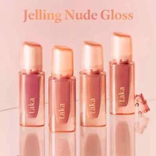LAKA Jelling Nude Gloss 4.5g  10 Colors Vegan NEW K-Beauty