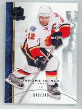 Jerome Iginla 2008-09 The Cup #41 Serial #d 48/249 Calgary Flames