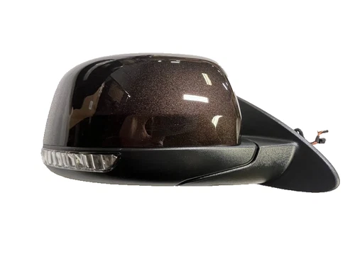 2012 - 2018 DODGE DURANGO FRONT RIGHT DOOR REAR VIEW MIRROR OEM luxury brown