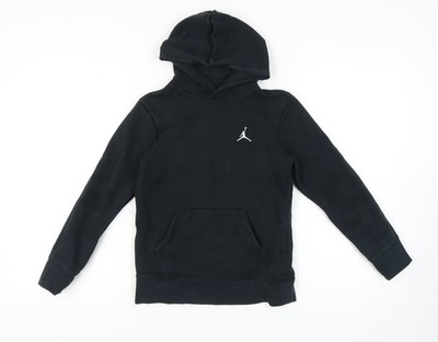 Jordan Jungen Pullover Hoodie schwarz - M - Freizeit Sportbekleidung