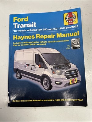 Ford Transit (2015-2023) TH 150 250 350 Haynes shop service Repair Manual (z36)