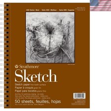 400 Series Sketch Pad, 9x12 in - Micro-Perforated for Easy Sheet Removal