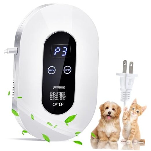 Air Purifier Air Ionizer for Home - Ozone Odor Eliminator for Strong Odor,-image