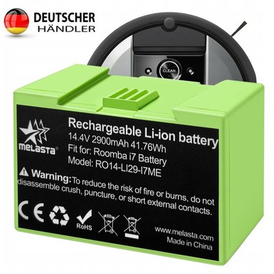 2900mAh Akku Für iRobot Roomba i3 i3+ i4 i4+ i7 i7+ E5 E6 Serie Li-ion Batterie