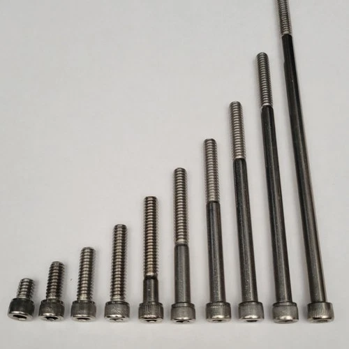 UNC & UNF stainless steel socket cap screws allen screws. Harley Davidson bolts.