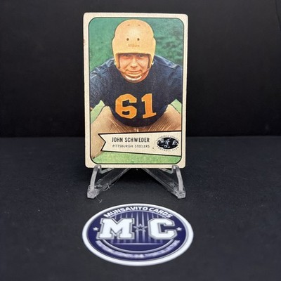 1954 Bowman - John Schweder #25