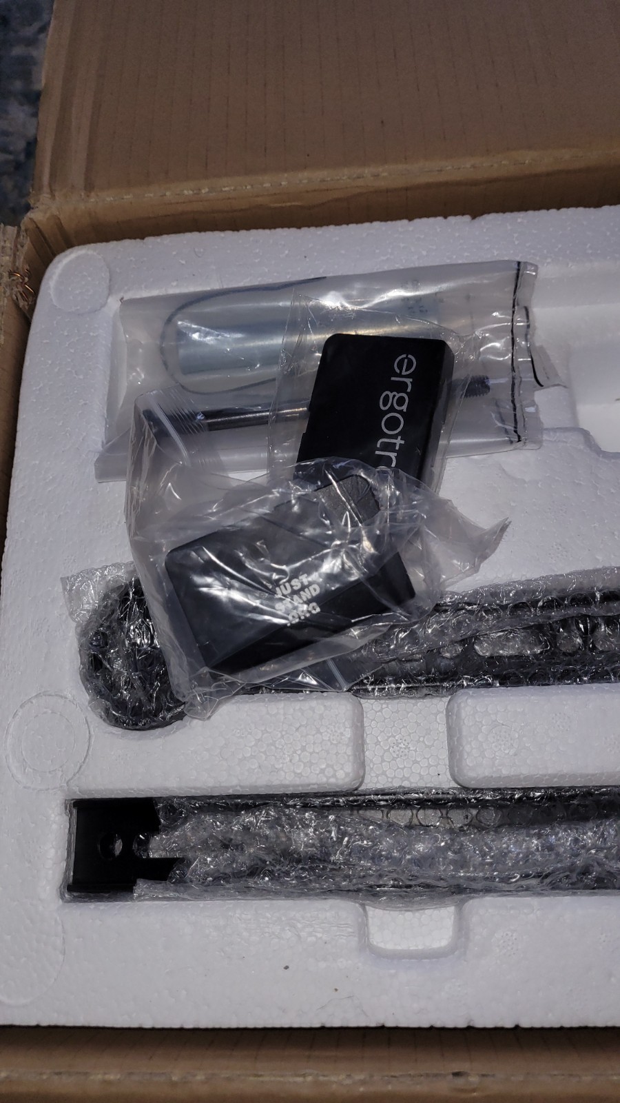 Ergotron 45-296-026 Height Adjustable Wall Mount Arm for Up to 55" TV Monitor