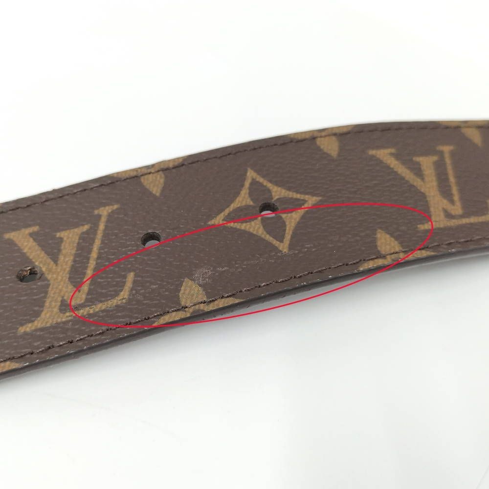 Louis Vuitton Authentic Belt LV Pyramid 40MM Monogram M0422 For Women Fashion image 5