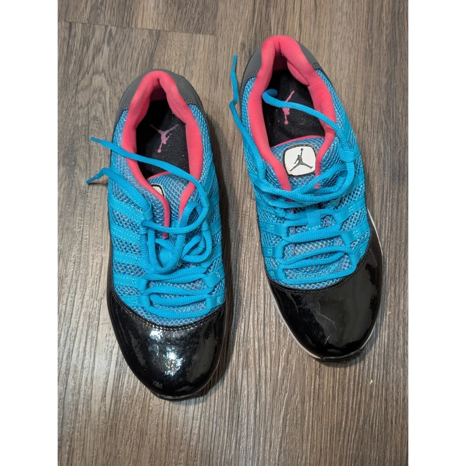 Jordan CMFT Viz Air 11 GS 'South Beach' 428833-400 Zapatos Juveniles Talla 5Y Foto 3 de 4