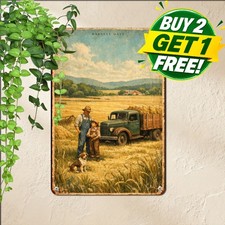 Vintage Jeep Sign Retro Farming Poster Metal Plaque 8x12 Inches 20260312 104735