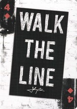 Johnny Cash WALK THE LINE 4 Diamonds Playing Card Country Music Collectible