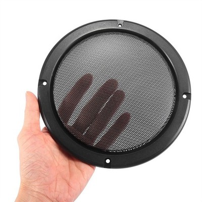 4Pcs Subwoofer Speakers Cover Grill Cover Protector Kit For Car Audio Decorative
