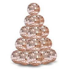 Yescom 20PCS 1.6" Small Disco Ball Mirror Mini Hanging for Events Wedding Party