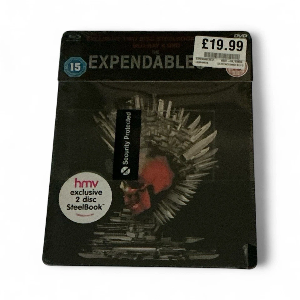 Expendables 2 Steel Box Blu-Ray Limited HMV Exclusive Steelbook Sealed - Image 2 of 4