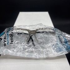 Pyramex Rendezvous Safety Glasses W/Crystal Gray Frame  Clear AF Lens Ten NIB