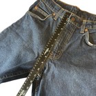 Vintage Levi’s 550 Jeans 29x30 Relaxed Orange Tab Y2K 90s Blue Denim USA — photo 4